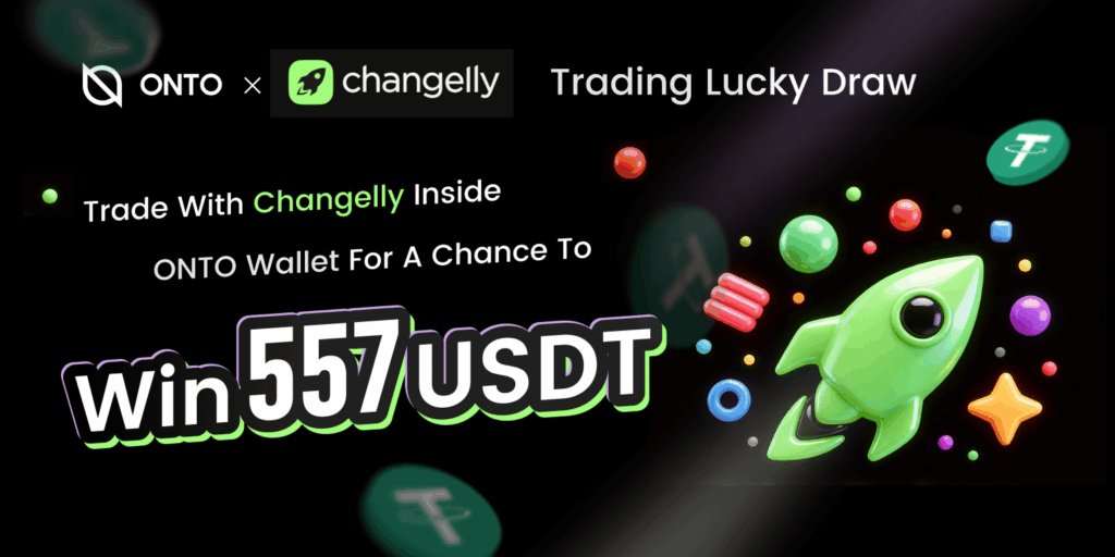 Changelly Trading Lucky Draw on ONTO Wallet